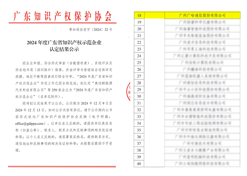 1734485445895577.jpg 广哈通信入选“广东省知识产权示范企业”名单.jpg